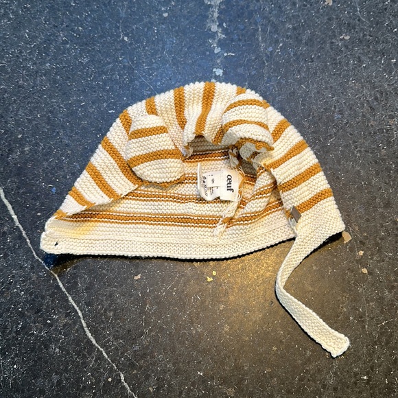 Oeuf Striped Baby Bonnet - Picture 2 of 4
